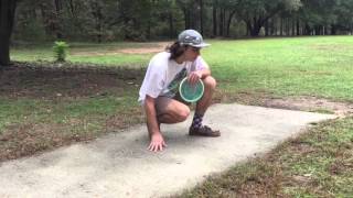 Disc Golf  forehand flick tutorial [upl. by Shulman]