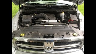 Dodge Ram HEMI Exhaust Manifold Leak  How it Sounds [upl. by Haywood770]