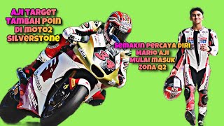 Mario Aji Buat Kejutan Di Sesi Practice Moto2 Silvertsone Inggris  Aji Mulai Masuk Zona Q2 ‼️ [upl. by Nana549]