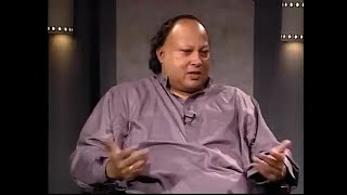 Nusrat Fateh Ali Khan Live Interview [upl. by Aderf597]