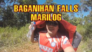 BAGANIHAN FALLS MARILOG  EXPLORING BAGANIHAN FALLS  BUHAY SA BUKID  PLACES TO VISIT IN MARAHAN [upl. by Inimak]