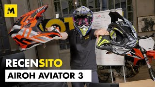 Airoh Aviator3 English sub La recensione del casco offroad da quasi 900 euro [upl. by Onateag]