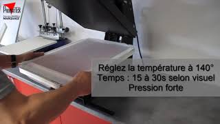 Réaliser un pochoir laser en sérigraphie [upl. by Peter972]