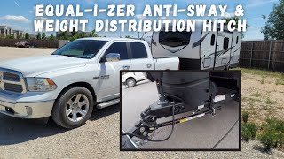 Equalizer AntiSway and Weight Distribution Hitch Review on my 12 Ton Truck Towing my 25 RV [upl. by Navac]