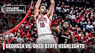 Georgia Bulldogs vs Ohio State Buckeyes  Full Game Highlights  NIT [upl. by Reniar]