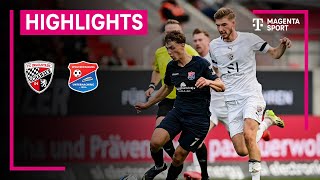 FC Ingolstadt 04  SpVgg Unterhaching  Highlights 3 Liga  MAGENTA SPORT [upl. by Jecoa596]