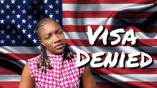 I FAILED MY US VISA INTERVIEW HOW TO APPLY FOR A US VISA [upl. by Johnston]