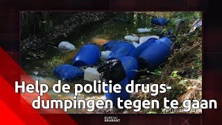 Drugsafvaldumping in natuurgebied Tilburg [upl. by Llewop568]