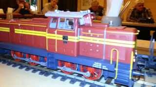 Diesellokomotive Henschel V126  Modellbahn im Maßstab 132 Spur 1 [upl. by Anissej]