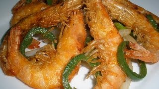 Salt Pepper Shrimp [upl. by Ydde]