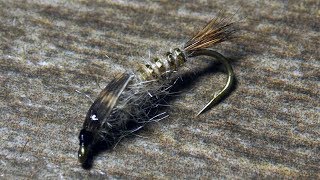 Hare´s Ear nymph gold ribbed fly tying instructions by Ruben Martin [upl. by Falzetta]