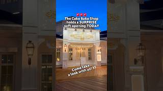 The Cake Bake Shop Soft Opening TODAY 🎂 [upl. by Farlie121]