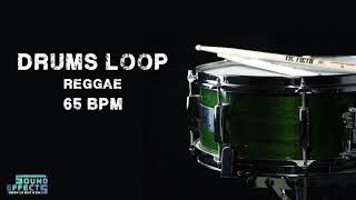 FREE DRUMS LOOP  Reggae  65 BPM 🥁 [upl. by Kennith124]