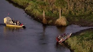 3 people injured in airboat crash [upl. by Okramed644]