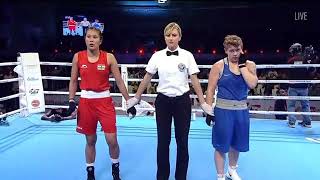 Ankushita Boro IND Vs Ekaterina Dynnik RUS FINALE [upl. by Singh]