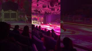 Ice skating show on cruise [upl. by Nivra]