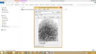 Fingerprint Capture using Secugen Hamster Plus [upl. by Ainotal]