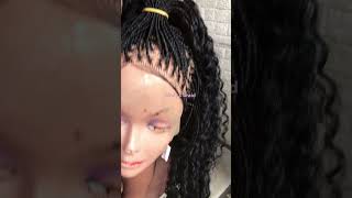 Very beautiful curly braids 😘hairstylehairstyle likeandsubscribe hairstyles vairalvideo hair [upl. by Pickens]