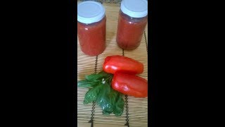 Video ricetta passata di pomodoro [upl. by Corine]