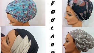 Comment nouer un foulardPartie3turban tutorial [upl. by Rafter229]