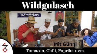 Wildgulasch kochen im Rigottiland  Rigotti  dergartenkanal  selfbio [upl. by Kred]