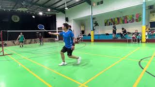 Dellitantes ClarkFrank vs LendonFaiz 260724badmintonsajeddah [upl. by Glyn337]