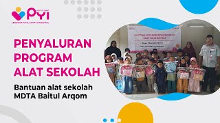 Laznas PYI Salurkan Bantuan Pendidikan untuk Siswa MDTA Baitul Arqom [upl. by Autum]