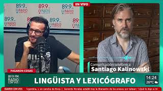 quotCuando le abran la puerta de la gramática al lenguaje inclusivo perderá filoquot Santiago Kalinowski [upl. by Amaso]