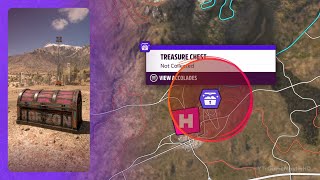 TREASURE HUNT REBEL WITHOUT A CLAUS in Forza Horizon 5  Chest Location Winter Season [upl. by Nnil]