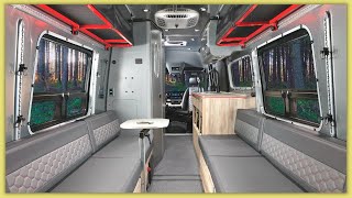 The Entire Airstream Interstate Class B RVs and B Plus Van Tour With Justin Humphreys [upl. by Enaid939]