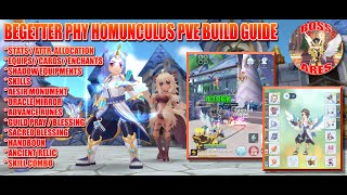 Ragnarok M Eternal Love  Begetter Physical Homunculus PVE Build Guide [upl. by Russia]