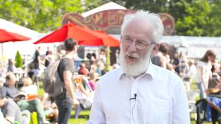 David Crystal Interview at the Edinburgh International Book Festival [upl. by Nezam]