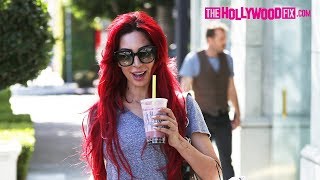 Farrah Abraham Talks Coachella amp The Walmart Yodeling Boy While Shopping On Melrose Place 41118 [upl. by Phip]