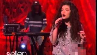 Lorde  Royals Live on Ellen [upl. by Enoch714]