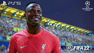 FIFA 22  Villarreal vs Liverpool  UEFA Champions League 2122 Semi Final 2nd Leg Full Match  4K [upl. by Durning686]