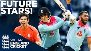 Englands Next Stars  Pat Brown Tom Banton Saqib Mahmood Matt Parkinson  England Cricket 2020 [upl. by Aronek296]