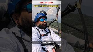 The meri life ki pehli gadi hai jiska handle mere hath mein nhi hai paraglyding bhaikers india [upl. by Edora]