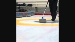 SureShot Curling Stick Instructional Video on Delivering a Stone [upl. by Kreegar802]