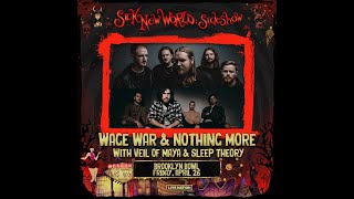 Nothing More  Sick New World Sideshow Full Set  Live at Brooklyn Bowl Las Vegas NV 42624 [upl. by Harlie343]