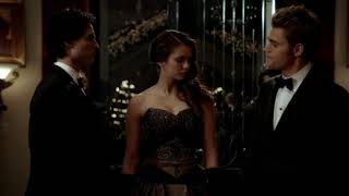 Elena arriving at The Mikaelson Ball s3ep14 tvd [upl. by Luben160]