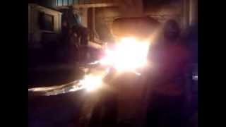 blast furnace  casting of hot metal in furnace [upl. by Arihk]