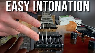 🎸How To Intonate An Electric Guitar [upl. by Ylas154]