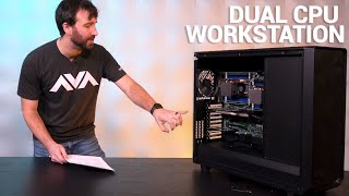 AVARigs  AMD EPYC WORKSTATION  DUAL CPU PC with 256GB RAM [upl. by Yneffit]