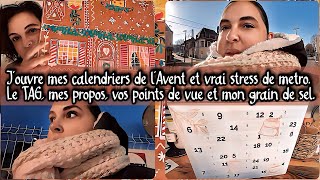 VLOG Entre calendriers de lAvent métro puant et grosse causette au soleil [upl. by Chrisy561]