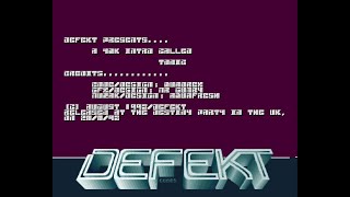 Tonic by Defekt  Amiga 40k Intro [upl. by Breen]