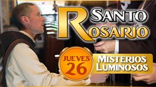 Santo Rosario de los Caballeros de la Virgen 26 de septiembre 🙏 Misterios Luminosos [upl. by Aynav]