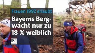 Pfronten Frauen bei der Bergwacht  Abendschau  BR24 [upl. by Lapotin]