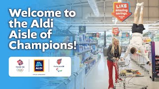 Welcome to the Aldi Aisle of Champions with Aimee Fuller 🏆 [upl. by Acimak]