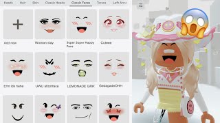 What if you can create roblox faces 😳😱🤑 [upl. by Kelton]