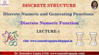 Discrete StructureDiscrete Numeric FunctionLecture1 [upl. by Fujio546]